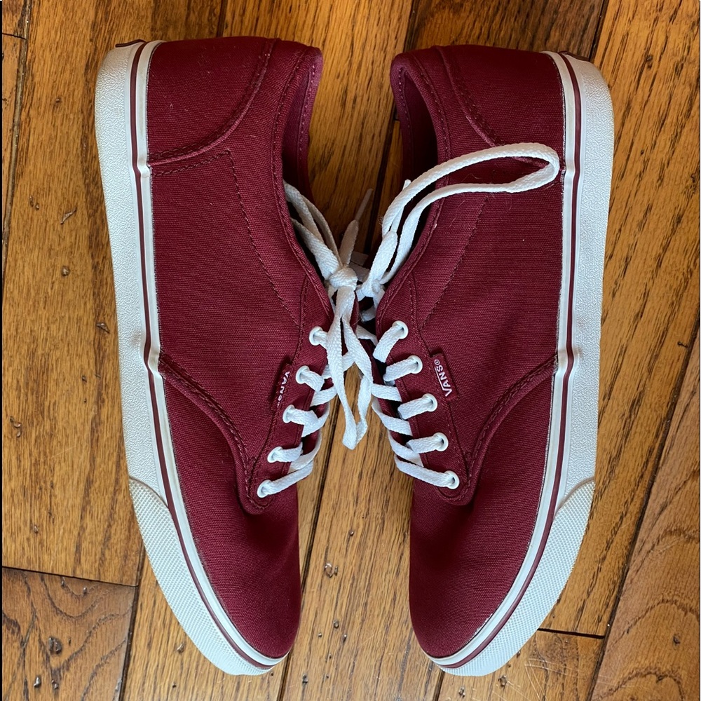 Women’s Burgundy Vans